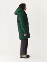 The Hygge Puffer Coat Forest Green