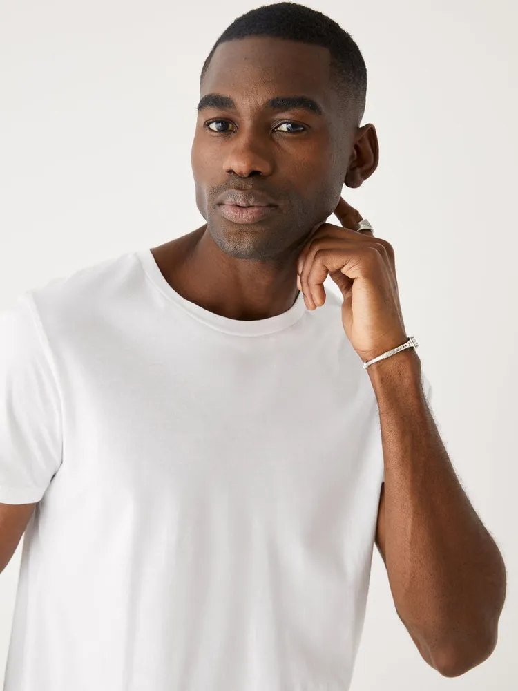 The Essential T-Shirt in Bright White – Frank And Oak Canada