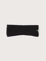 The Fleece Headband in Black