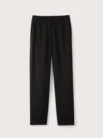 The Jane Straight Fit High Rise Pant Black