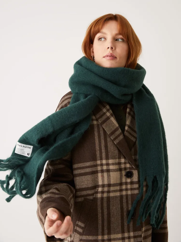 Unisex Scarf - HALIFAX, Organic Cotton Wool