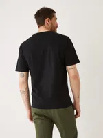 The Relaxed Fit Essential T-Shirt Black