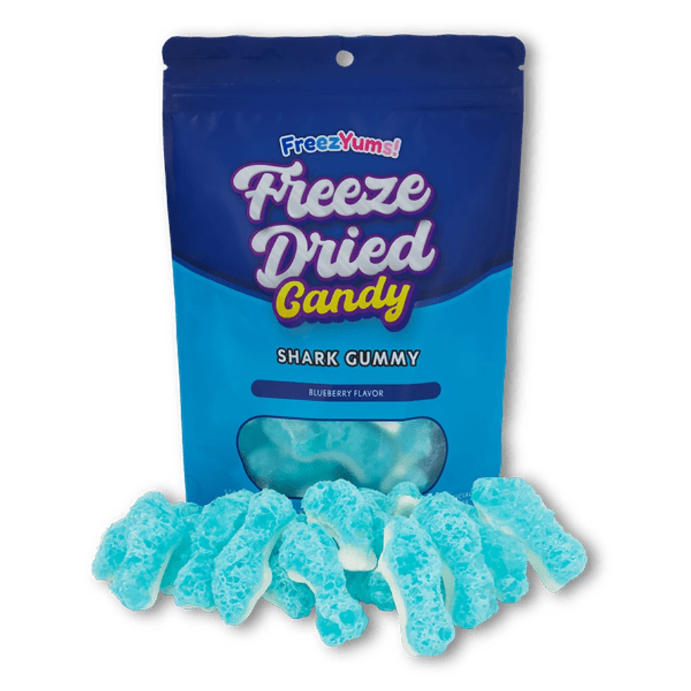 FreezYums Freeze Dried Shark Gummy Candy (80g)