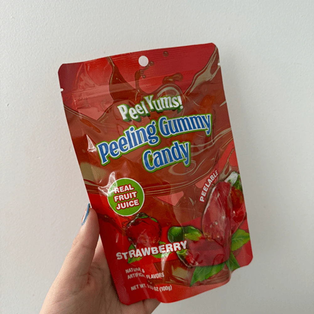 PeelYums Peelable 3D Fruit Gummy Candy (100g) Multiple Flavors