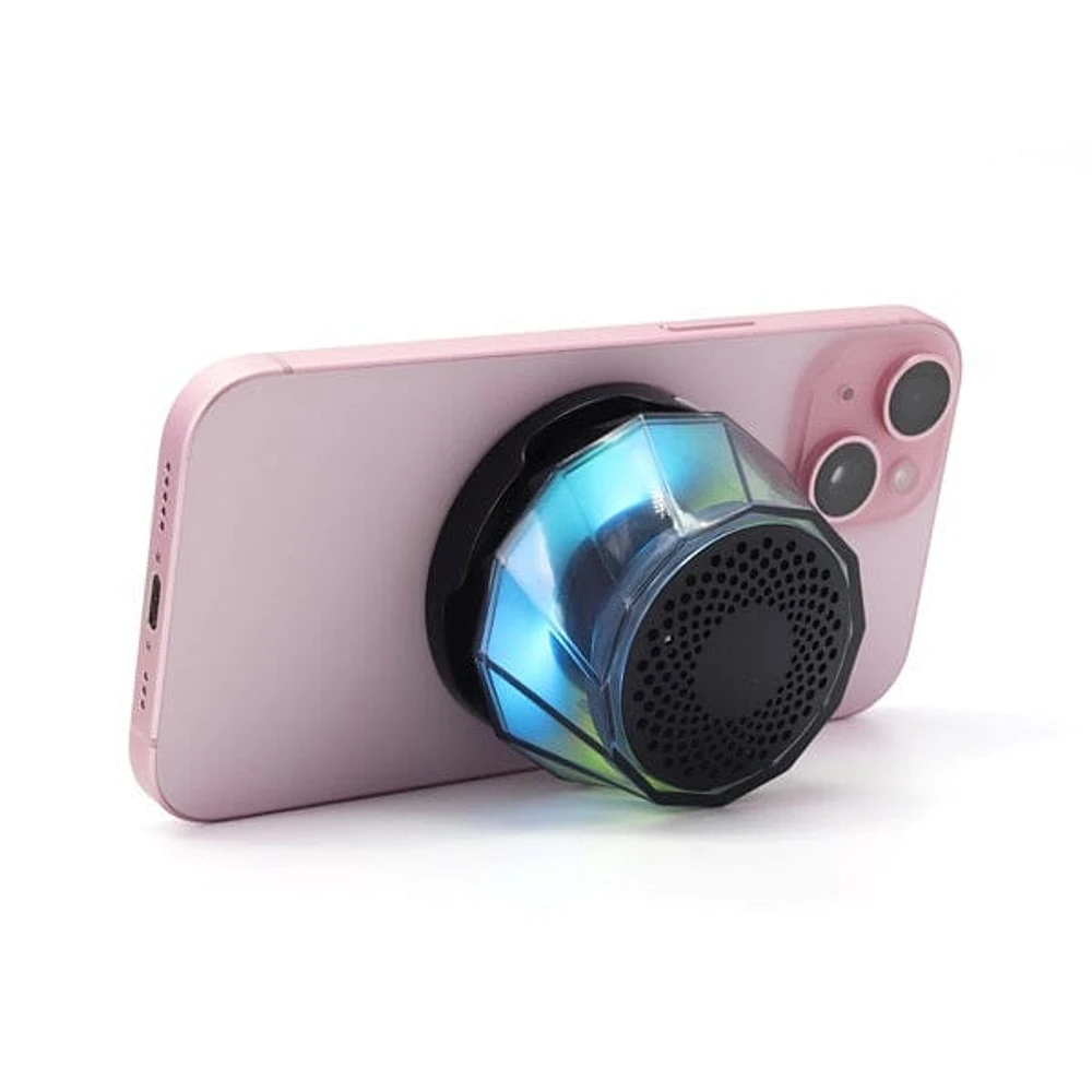 Sonic Vibes: Portable Magnetic Speaker with RGB Lights