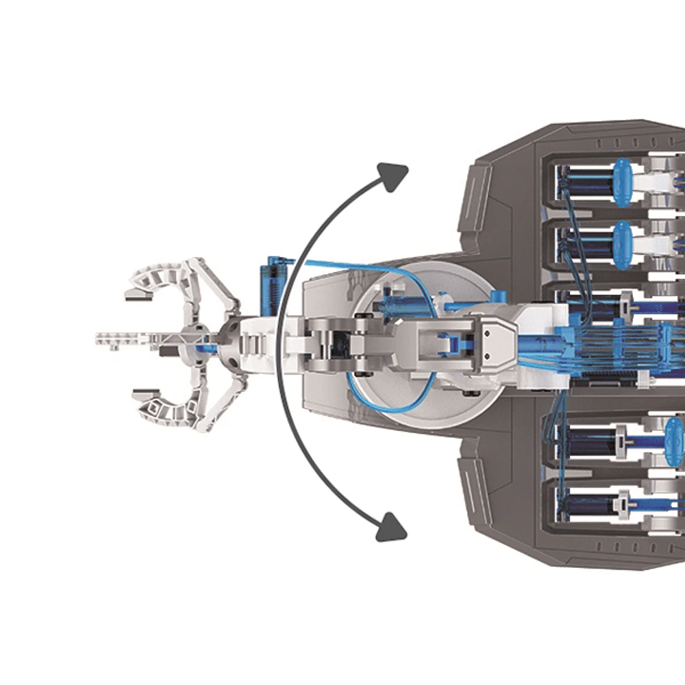 Hydro Mech Master - 3 in 1 Hydraulic Mechanical Arm