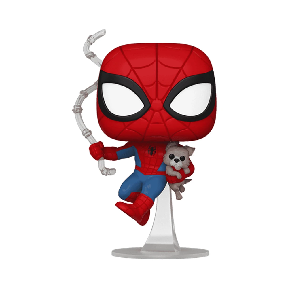 Funko Pop! Marvel: Spider-Man with Sandwich The Dog Figure