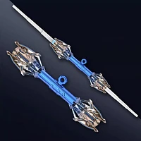 GlowSaberX: Double-head Rotatable LED Spinning Light Sword