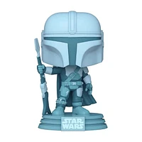 Funko Pop! Star Wars: The Mandalorian Hologram Glow Figure