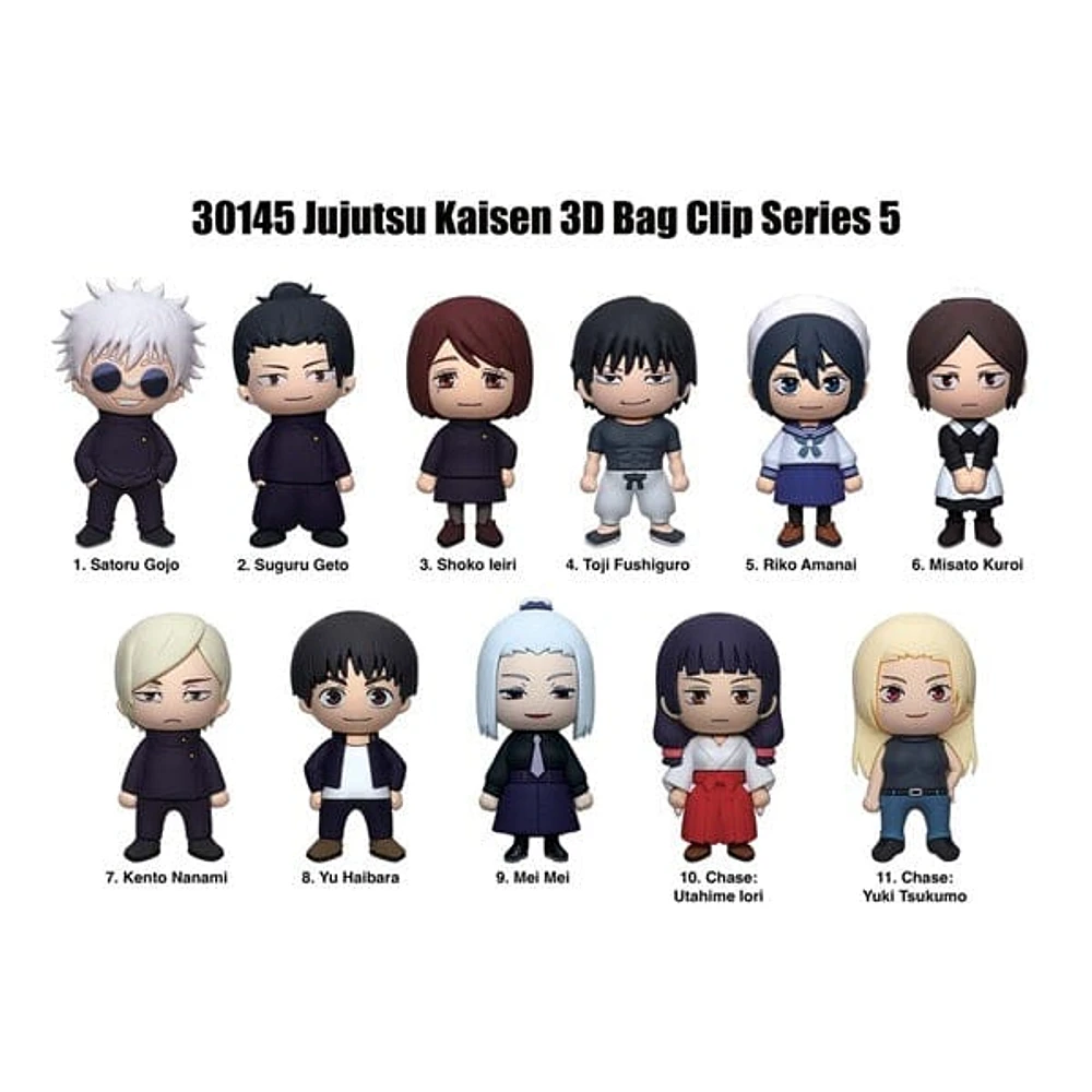 3D Anime: Jujutsu Kaisen Foam Bag Clip Series 5 (1pc)