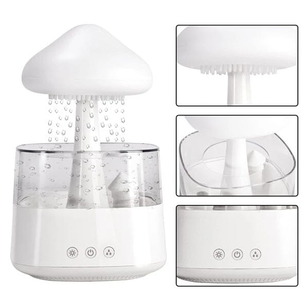 Esencia SerenceMists: (800mL) 4-in-1 Rain Cloud Humidifier