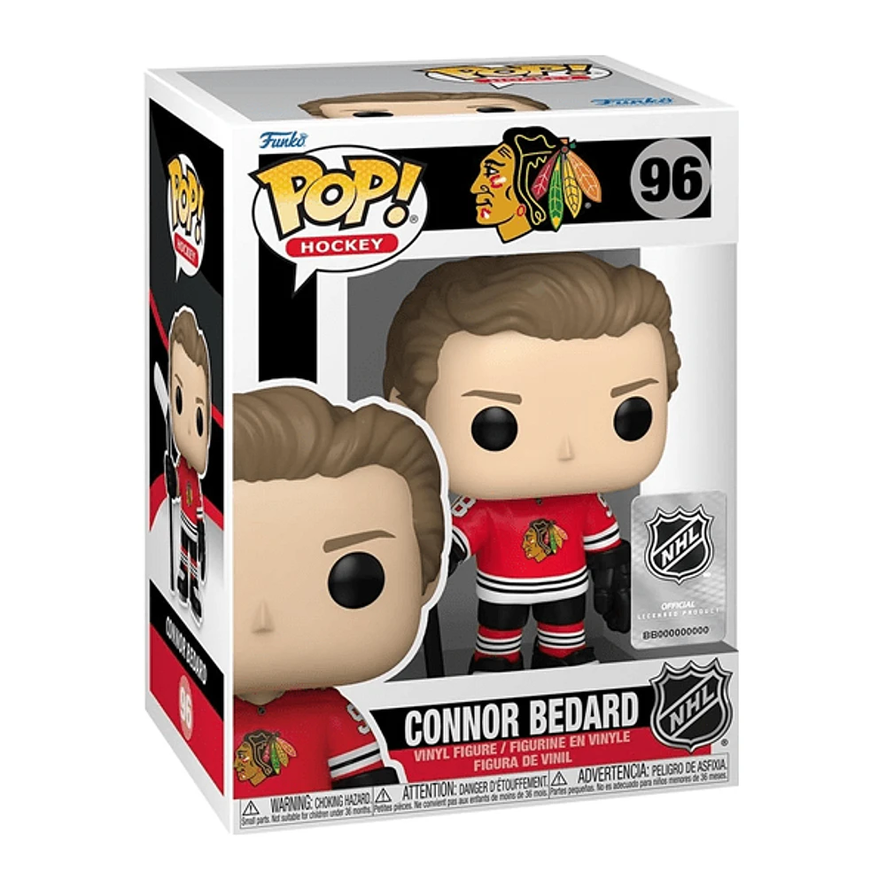 Funko Pop! NHL: Blackhawks - Connor Bedard Vinyl Figure