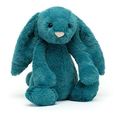 Jellycat: Bashful Mineral Blue Bunny Stuffed Animal - Medium