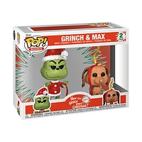 Funko Pop! Books: How The Grinch Stole Christmas - Grinch and Max (2-Pack)