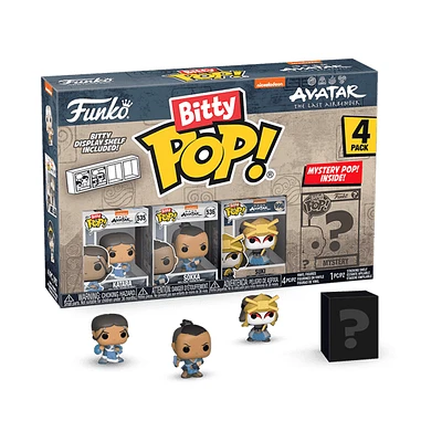 Funko Bitty Pop! Avatar: The Last Airbender 4-Pack (Ship Assorted)