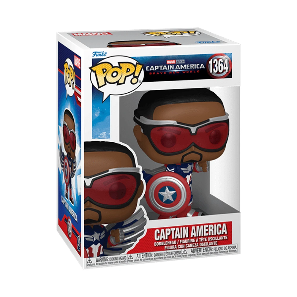 Funko Pop! Marvel: Captain America (Sam Wilson) Brave New World