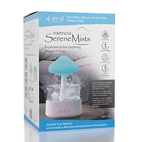 Esencia SerenceMists: (800mL) 4-in-1 Rain Cloud Humidifier