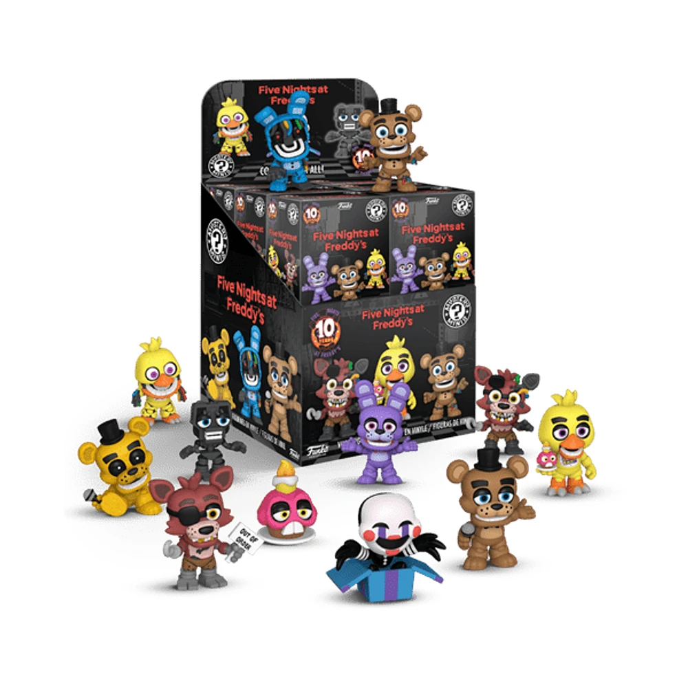 Funko Mystery Minis: Five Nights at Freddy's - 10th Anniversary (1 Pc)