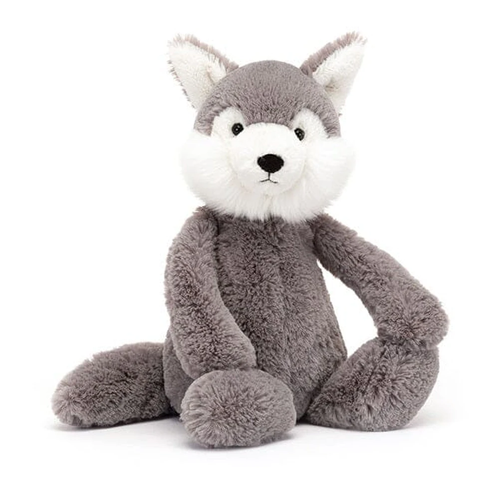 Jellycat: Bashful Wolf Stuffed Animal - Medium