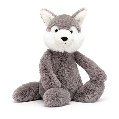 Jellycat: Bashful Wolf Stuffed Animal - Medium