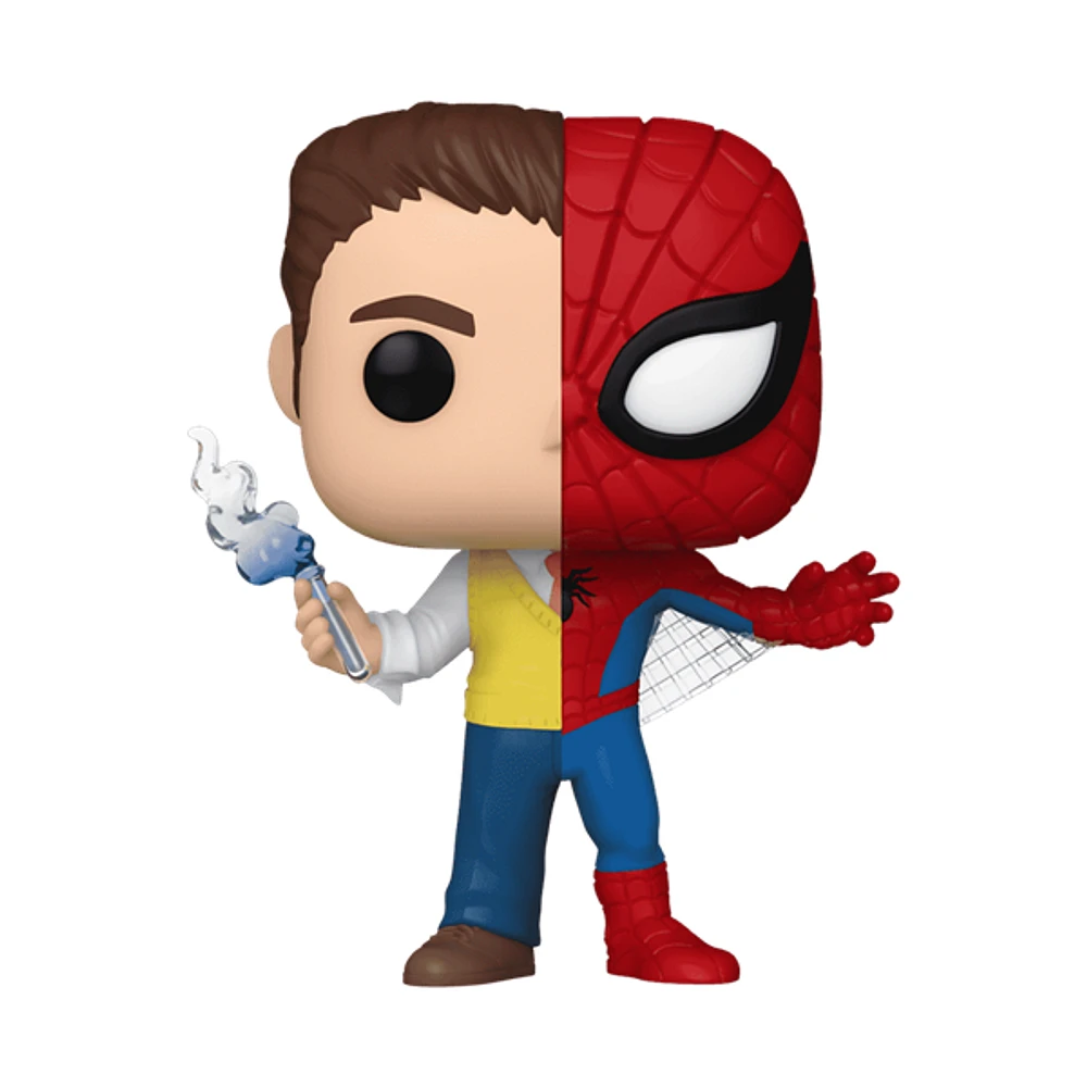 Funko Pop! Marvel: Split - Peter Parker/ Spider-Man Figure