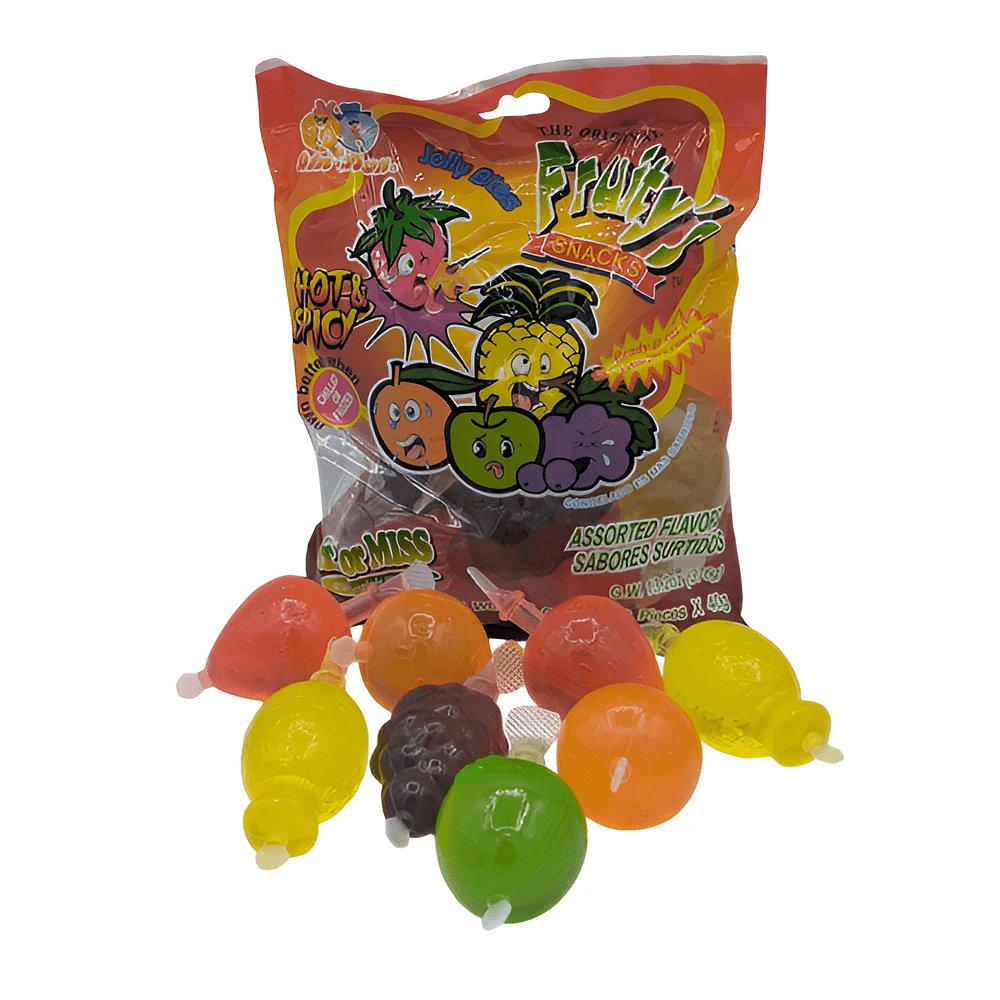 Fruity's Snacks: Hot and Spicy Jelly Flavor Assorted (9pcs)