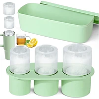 HydriEase Cup Ice Mold: Sip Effortlessly with Perfect Center Hole