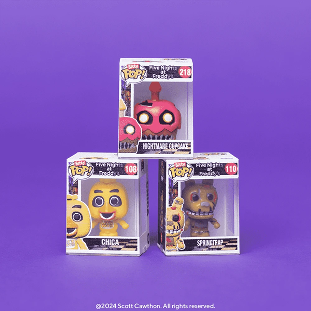 Funko Bitty Pop! Singles: Five Nights At Freddy's (1Pc)