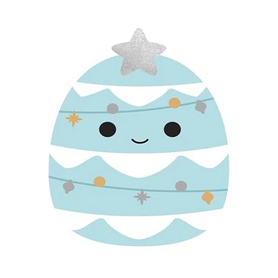 Squishmallows Plush Toys 7.5" Holiday Squad 2024 Blue Christmas Tree