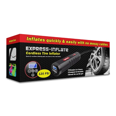 AccelAIR Cordless Portable Tire Inflator | As Seen on Instagram