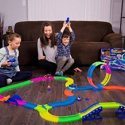 Glow Trax SuperCharged Mega Set | 326 pieces