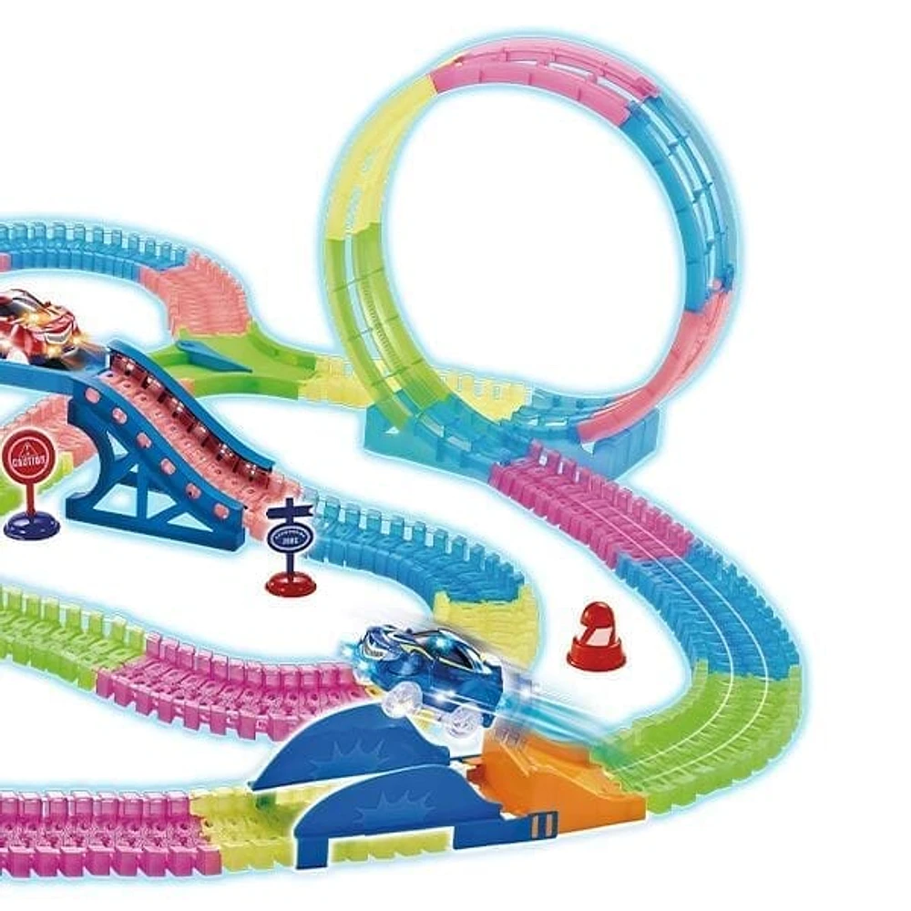 Glow Trax SuperCharged Mega Set | 326 pieces