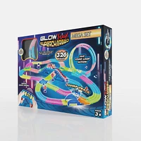 Glow Trax SuperCharged Mega Set | 326 pieces