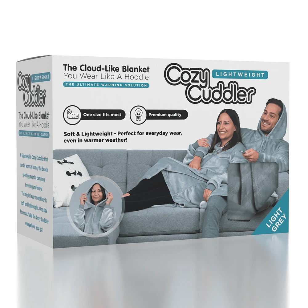 Lightweight Cozy Cuddler Cloud-Like Blanket Hoodie (Multiple Colors)