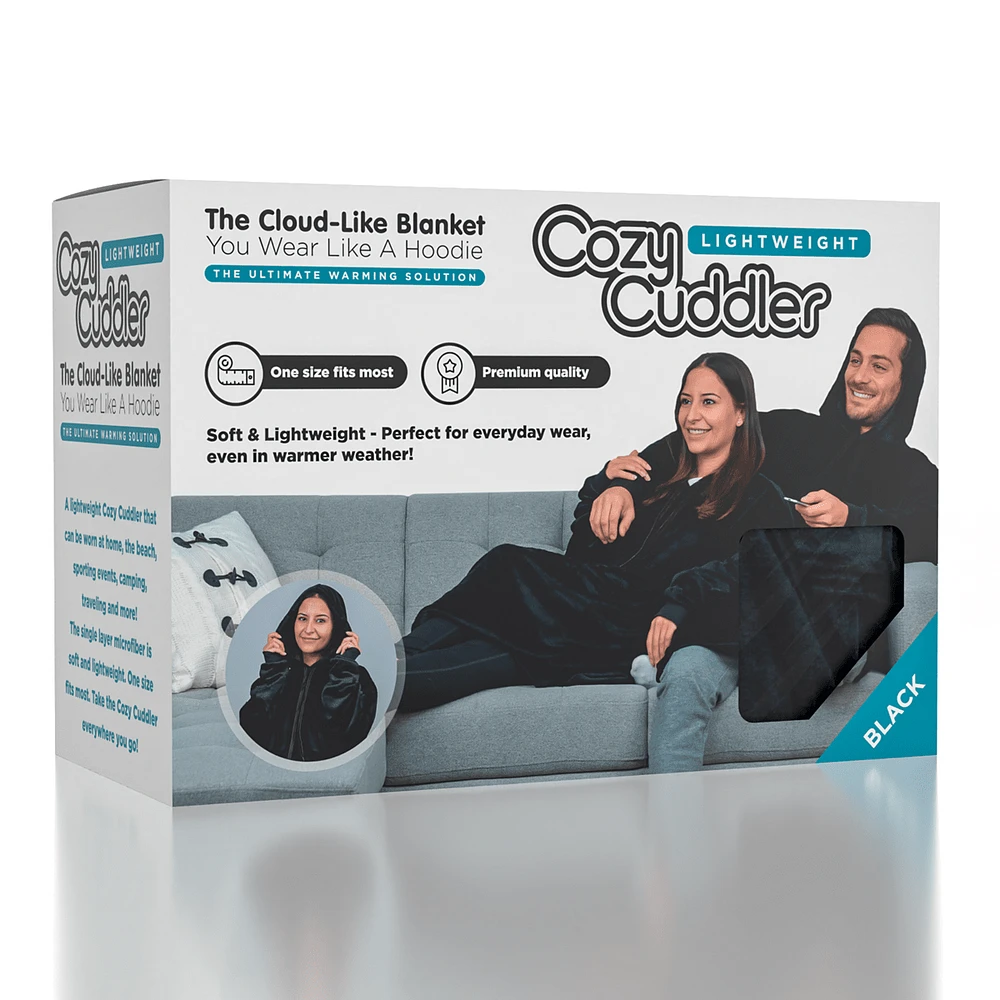 Lightweight Cozy Cuddler Cloud-Like Blanket Hoodie (Multiple Colors)