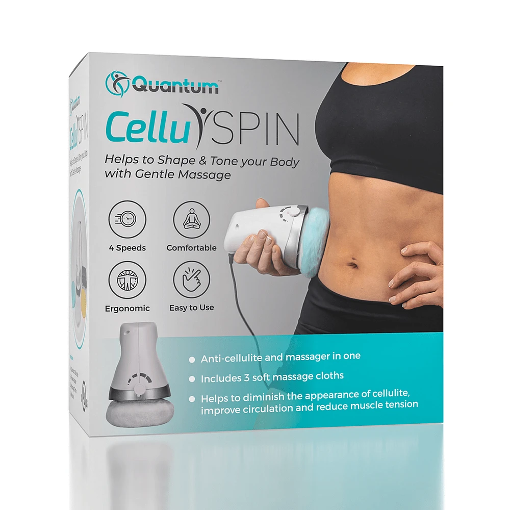 Quantum CelluSPIN Tone Your Body With Massage!