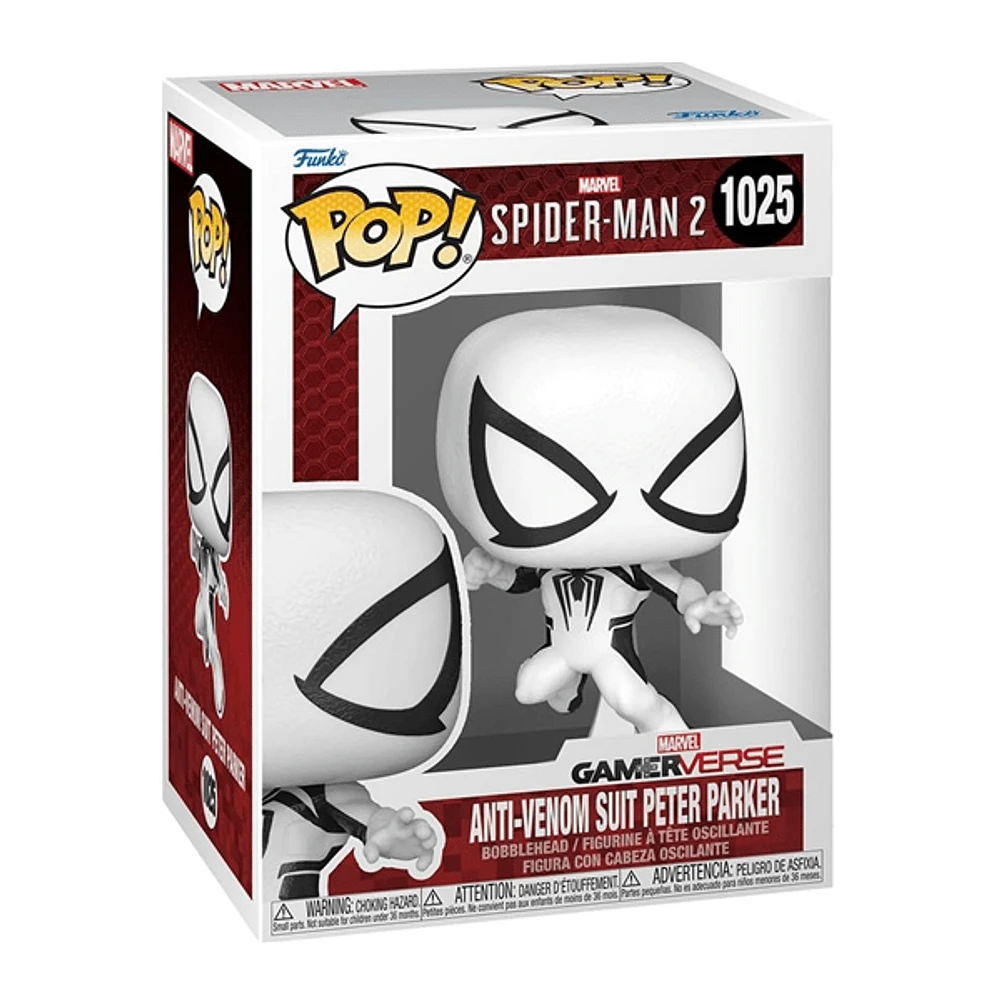 Funko Pop! Marvel: Spider-Man 2 - Anti-Venom Suit Peter Parker