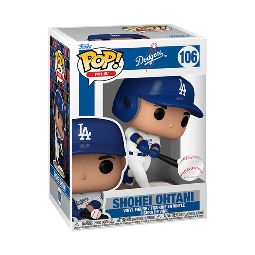 Funko Pop! MLB: LA Dodgers - Shohei Ohtani Home Jersey Figure