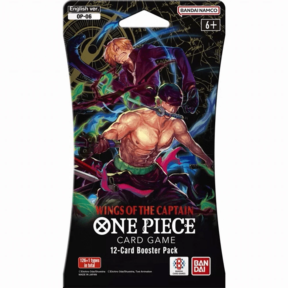 One Piece: Trading Cards OP06 - Wings of the Captain Booster Pack - English Version