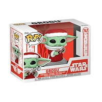 Funko Pop! Star Wars: Mandolorian - Grogu with Christmas Cookie Figure