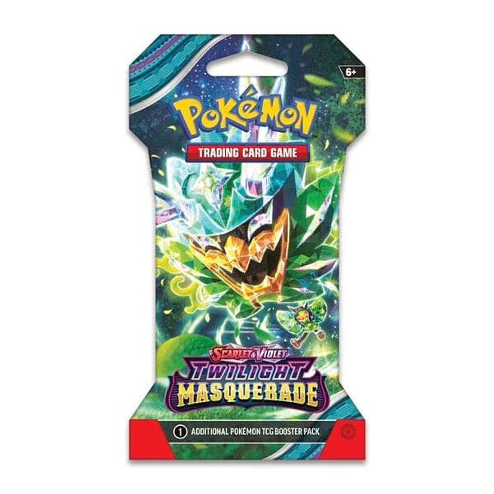 Pokémon TCG: Scarlet & Violet Twilight Masquerade | Assorted Sleeved Booster Pack