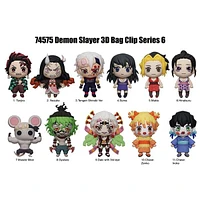 3D Anime: Demon Slayer Foam Blind Bag Clip Series 6 (1pc)