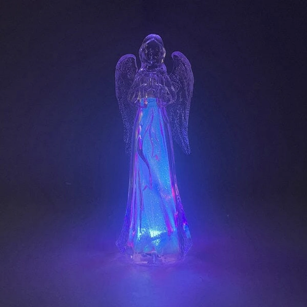 Festive Nights: LED Glitter Candle & LED Glitter Angel