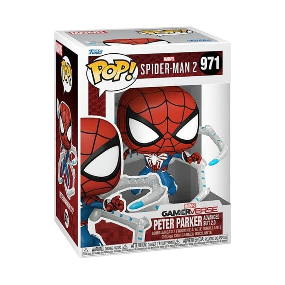 Funko POP! Games: Spider-Man 2 | Peter Parker Advanced Suit 2.0