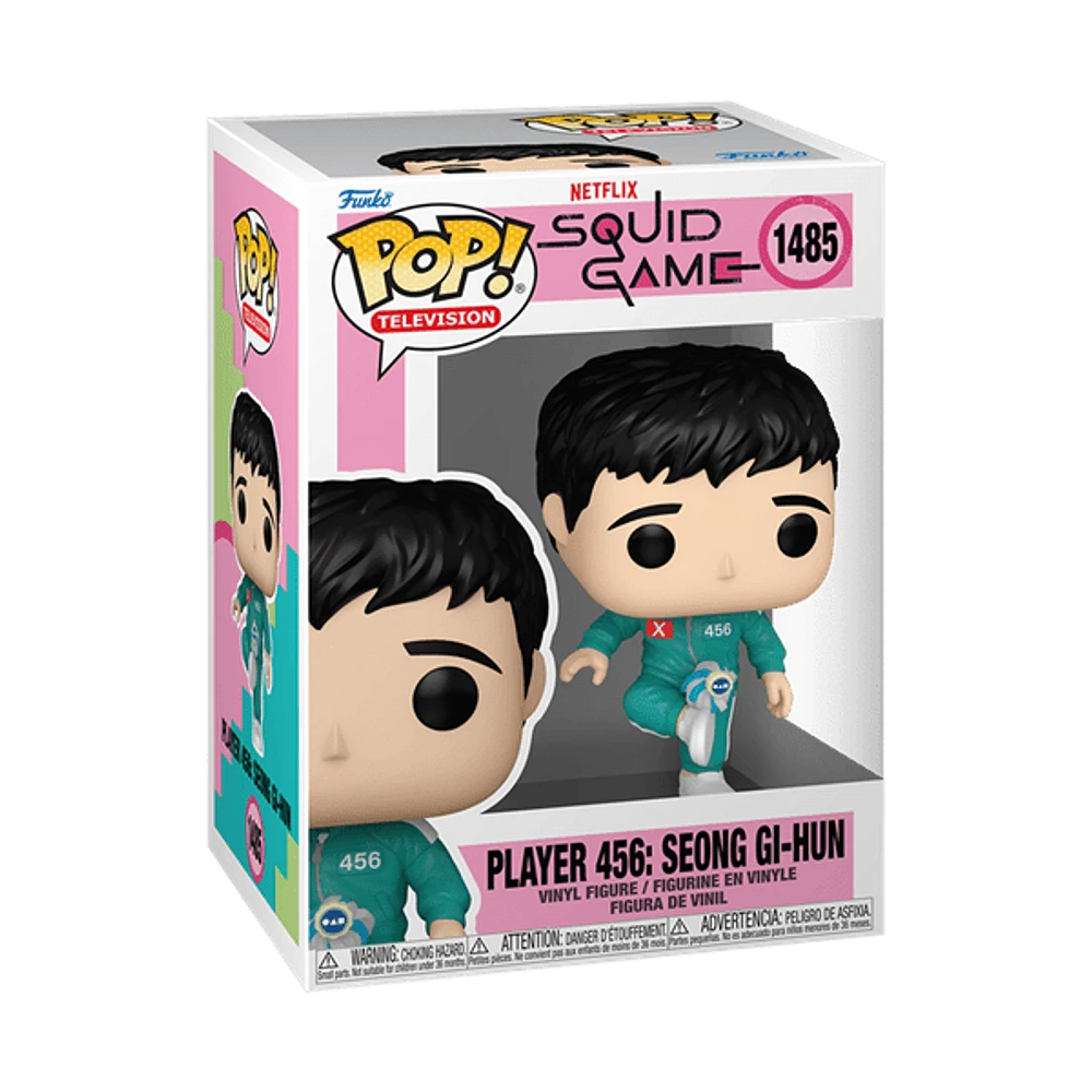 Funko Pop! TV: Squid Game - Player 456: Seong Gi-Hun (Kicking Jegi)