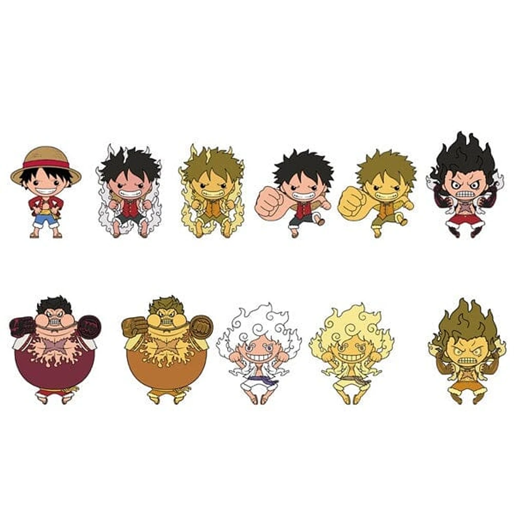 Anime 3D Clip: One Piece 3D Foam Bag Clip Series 4 (1pc)