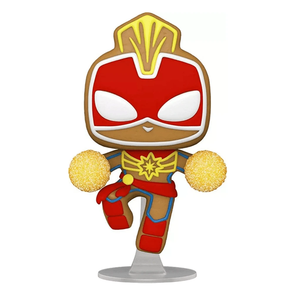 Funko Pop! Marvel: Holiday - Captain Marvel Gingerbread