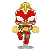 Funko Pop! Marvel: Holiday - Captain Marvel Gingerbread