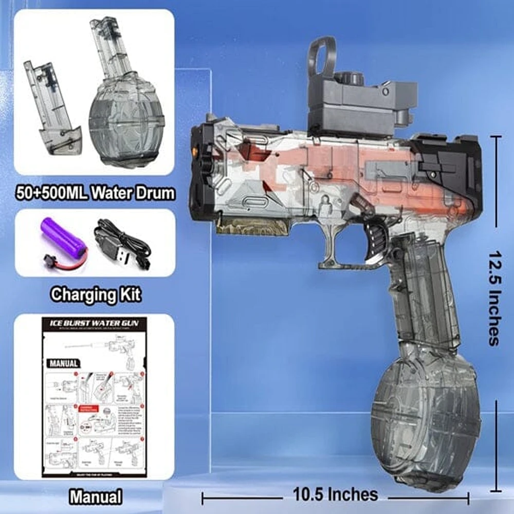 SurgeShot: Rechargeable Automatic Water Blaster Gun