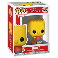 Funko Pop! TV: The Simpsons Bart with Skateboard Figure